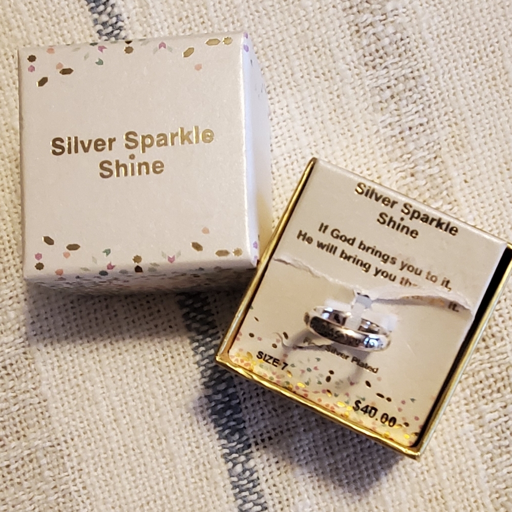 Inscribed inspirational ring